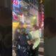 worldstar New York Hood chick gets mad at fights her boyfriend and police 😂