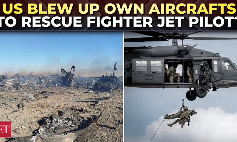 ‘48 hours in enemy territory…’: How US Army rescued fighter jet pilot downed in Iran with CIA help