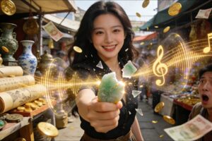 一塊碎玉讓外賣員聽懂古董哭訴、沉船低語、古國呼救──然後她就成了最年輕的女首富！#drama #一口气看完 #精彩影视 #短剧 #逆袭