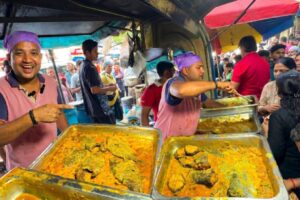 Cheapest Food in the World , ₹35 Rice Dal Sabji | Indian Street Food