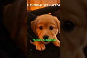Emotional Animal Rescue Story ❤️ #goldenretriever #wildliferescue #puppy