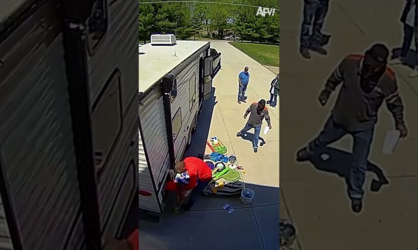 Funniest Security Camera Fails of the Week 📹🤣 #afv #fail #cctv