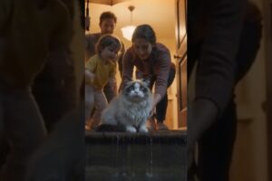 🐱 Restoring Faith in Humanity: A Tiny Rescue Story 🐾 #shorts #animals #animalrescue #cat #ai