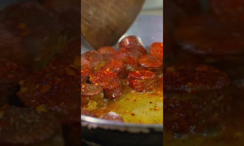 Bhutanese PORK BLOOD Sausage (Juma)