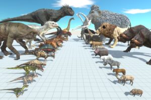Dinosaurs War - Dinosaurs vs Mammals - Animal Revolt Battle Simulator