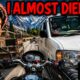 I Almost Got Crushed by a Van in Pakistan's Most Dangerous City 😱 | Skardu POV Bike Ride 2026