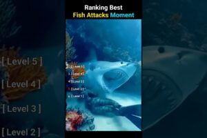 Ranking BestFish Attacks Moment #asmr #funny #odlysatisfying #satisfying #fyp