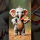 very cute animals playing musical instruments #funny video #shorts