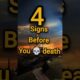 4 signs of death 💀☠️#youtubeshorts#shortsfeed#shorts