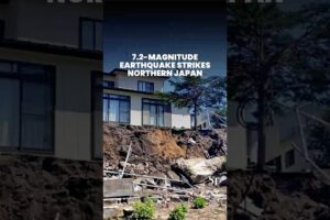 7.2-magnitude earthquake hits northern Japan