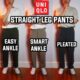 COMPLETE Guide To Uniqlo Straight Leg Pants (Jeans, Easy Ankle, Smart Ankle, Pleated, Chinos)