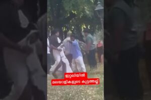 Church festival and street fight of Malayalis