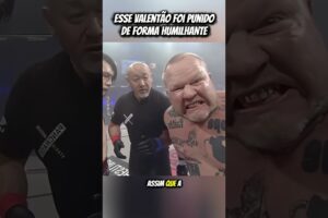Esse valentão foi punido da pior forma possível #fighter #mmafighter #lutas