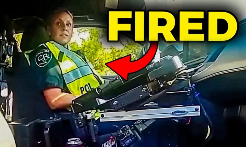 Female Cop Loses Her Job After Arresting a Man for Doing What He Was Told