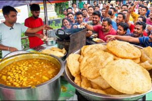 Hotel Management Graduate Pass Hardworking Brother Selling ₹8 Soft Naan Breakfast | Street Food