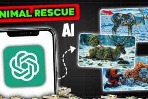 How to Make Animal Rescue Videos with AI ||  Free Tools 🔥 ( FULL GUIDE )