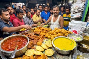 Kankinara Street Chop Dokan | 4 Types of Varieties ₹5 Each Price | Most Poplular Makuni