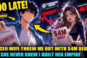 My Billionaire Wife THREW ME OUT With a $4M Debt—She Never Knew I Built Her Empire💔