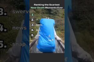Ranking the Scariest Near Death Moments Ever Caught on Camera #shorts  #scared  #viral