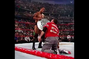 The Rock vs. Shane McMahon – Street Fight | RAW IS WAR