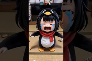 gugu gaga stop watching tv, go to bed! 🐧📺 #arknightsendfield #gugugaga