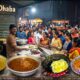 ₹5 Ruti & Egg Tarka ₹50 | Night Food Culture at Dhaba Hotel | Tadka Chicken Curry & Hot Roti