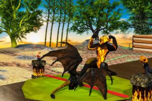 Animal Fight Cartoon | Dragon Battle – Epic 3D Animal Fight
