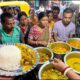 Common People Enjoying , Just ₹40 for a Full Bengali Meal Near Sodepur Station