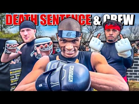 Death Sentence Pulled Up With His Squad | 3v3 Tag Team MMA