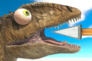Dinosaurs and Reach The Evolution Gate - Animal Revolt Battle Simulator