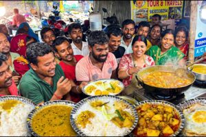 Hardworking Bengali Couple Serves ₹40 Bengali Rice Meal | Dada Boudi Bhater Hotel
