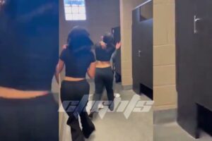 Hood Girl Street Fight