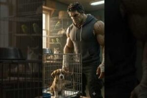 Hulk Saves an Animal Shelter! 🏆❤️ | Heartwarming Hero Story #Shorts #Hulk