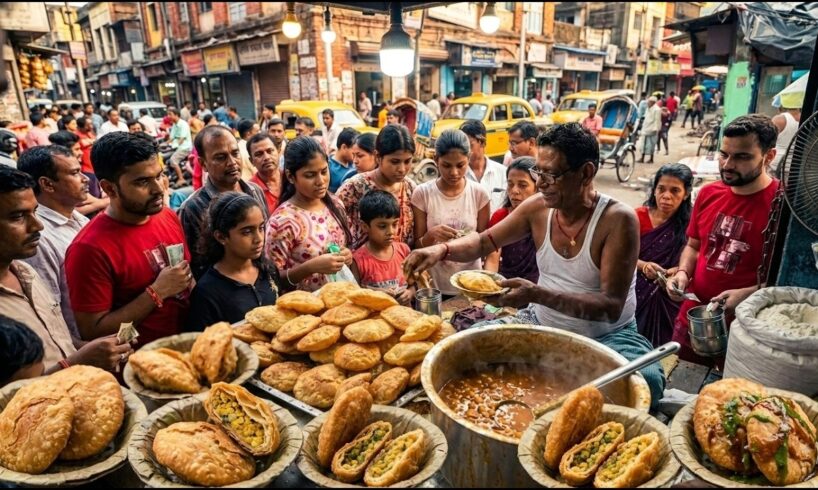 Kankinara Laxmi Jalpaan – Famous ₹6 Kachuri | Heavy Morning Rush , Street Breakfast
