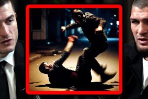 MMA vs street fighting - Khabib explains the difference | Khabib Nurmagomedov and Lex Fridman