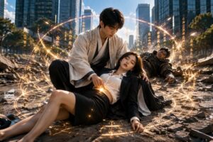 Man exits seclusion, saves marriage‑forcing CEO.Defeats evil cultivator; plot awakens sealed illness