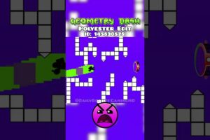Polyester edit meme in Geometry Dash? 🔥