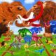 Prehistoric Animals vs Dinosaurs vs Modern Mammals Epic Animal Battle Animal Revolt Battle Simulator