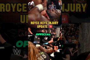 Royce Keys Injury Update After Brutal Jacob Fatu Street Fight on WWE Raw!  #wwe #wrestling #shorts