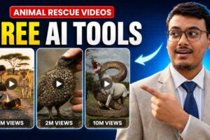 ভাইরাল Animal Rescue Video বানান FREE AI Tools দিয়ে | Full Tutorial