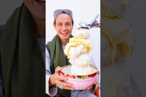 Afghanistan's Best Handmade Ice Cream! 🇦🇫