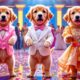 🤩Cute puppy crazy dancing💃😆Funny Videos for Dogs💃🤣| #dog #puppydance #catvideos #viraldance