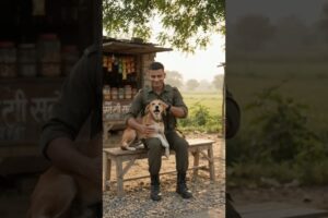Fauji Saved a Helpless Dog 🐕❤️‍🩹 इंसानियत की मिसाल 🇮🇳 #dogrescue #viral #trending #shorts
