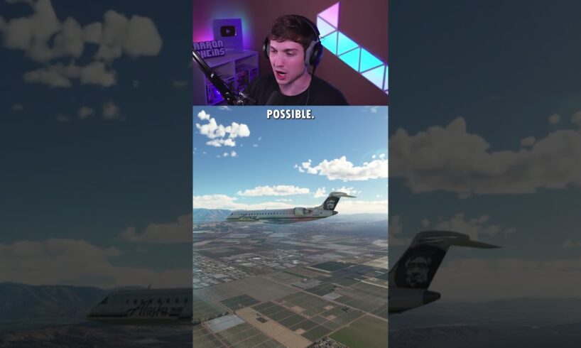 "Flight" Upside Down Plane Scene