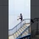 Guy Does Parkour Off Of Ledge | People Are Awesome
