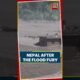 Nepal Flood News: Massive Flood Fury Hits Nepal, Chaos all over #shorts #nepalflood #viralvideo