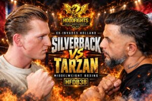 SILVERBACK VS TARZAN | HFDB38 | #MIDDELWEIGHT #BOXING
