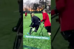 Teams of Amputees Play Soccer Match | People Are Awesome #soccer #extremesports #shorts