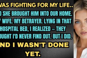 WHILE I LAY NEAR DEATH, MY UNFAITHFUL WIFE BROUGHT HER LOVER INTO OUR HOME—BUT SHE NEVER EXPECTED ME