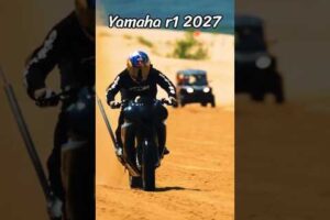 Yamaha R1 2027 Desert Ride 🏜️🔥 | Superbike Chase #Shorts